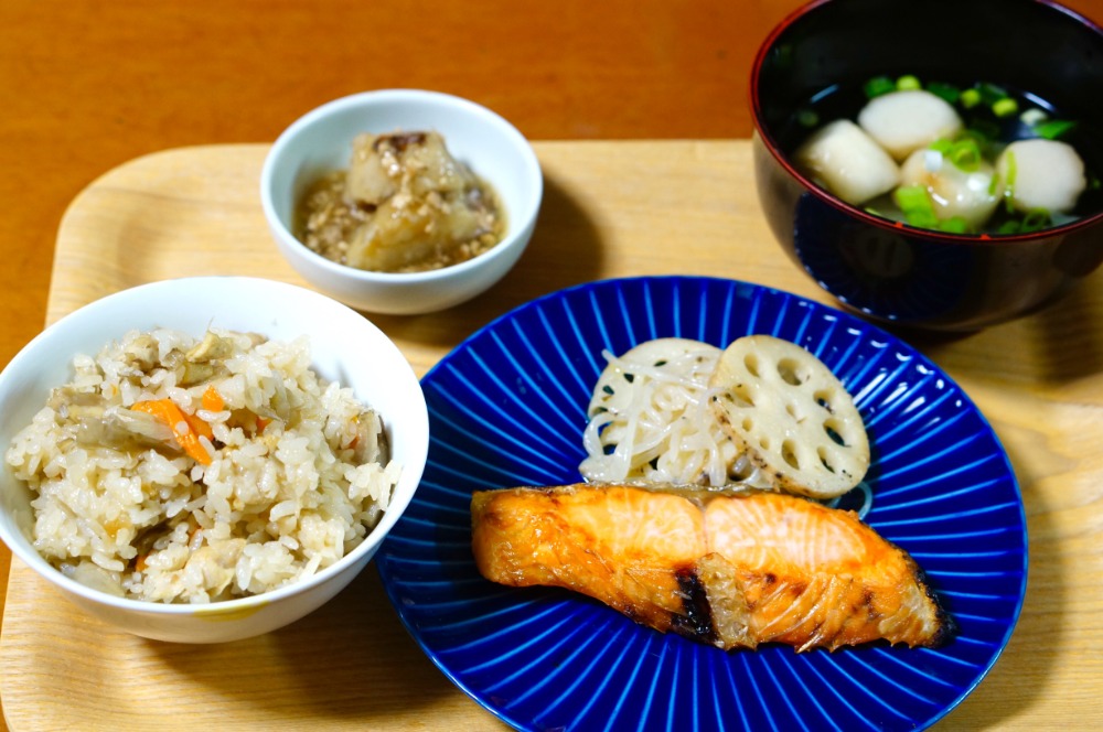 家庭で食べる味